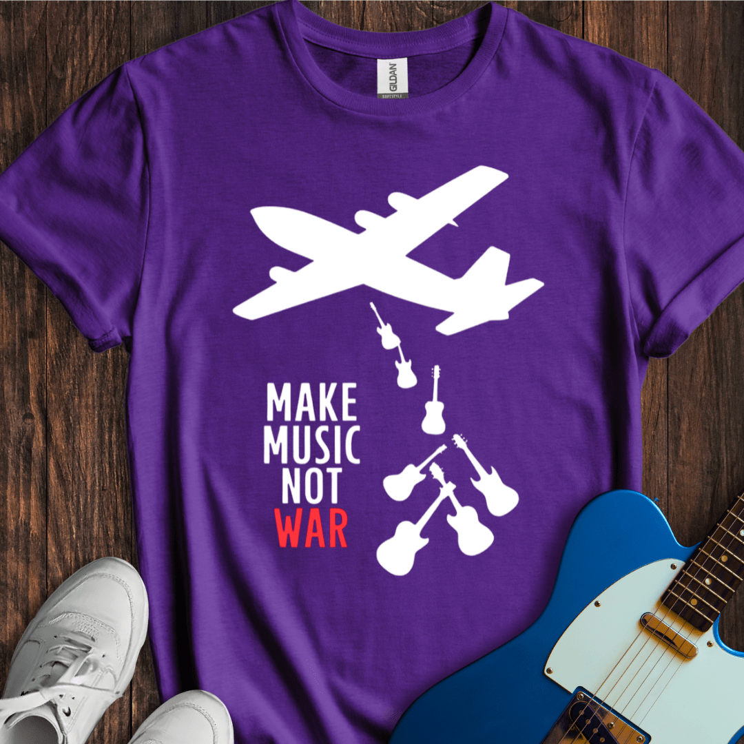 Make Music Not War T-Shirt