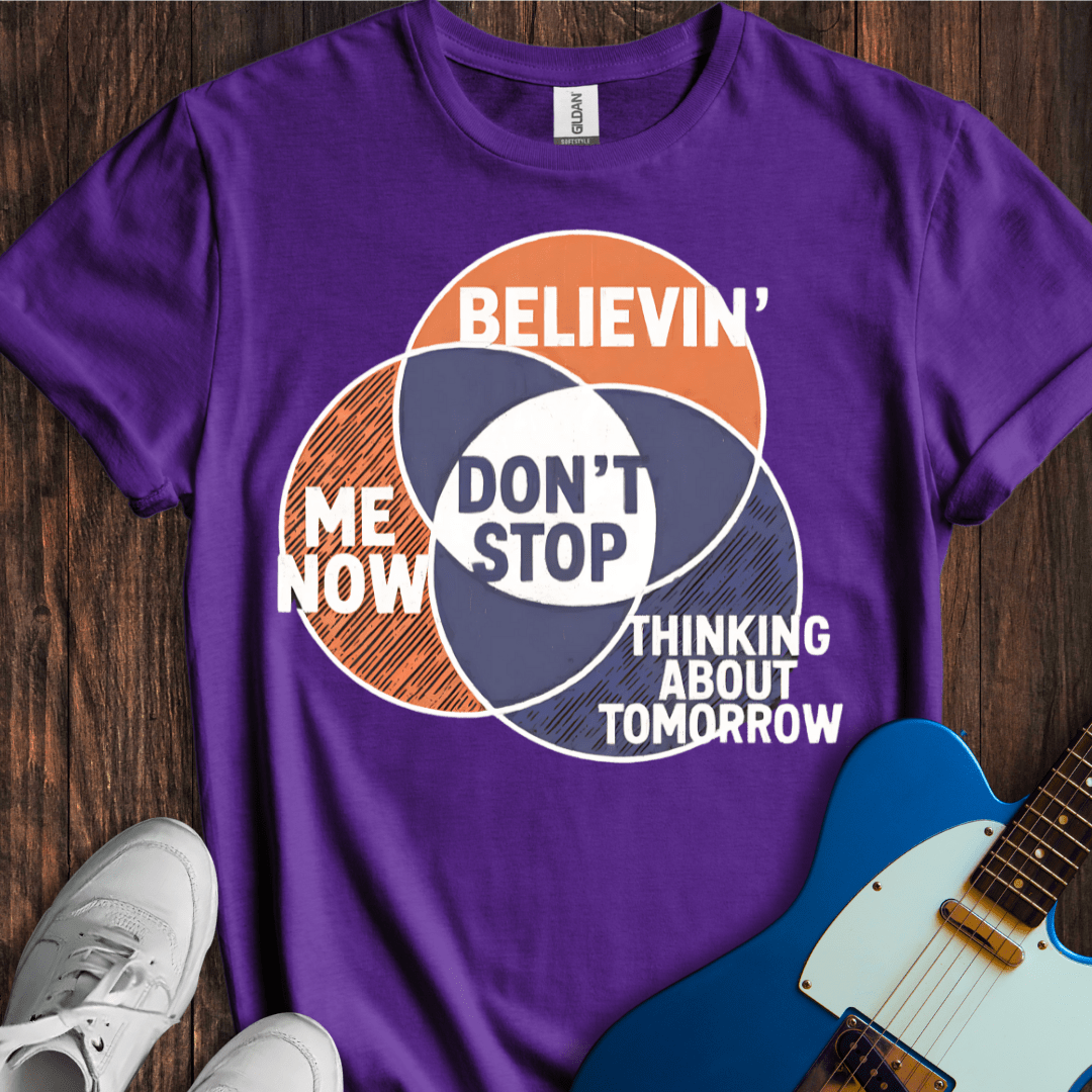 Don't Stop... (Venn Diagram) T-Shirt