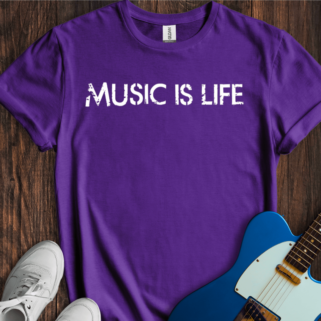 Music Is Life (IV) T-Shirt