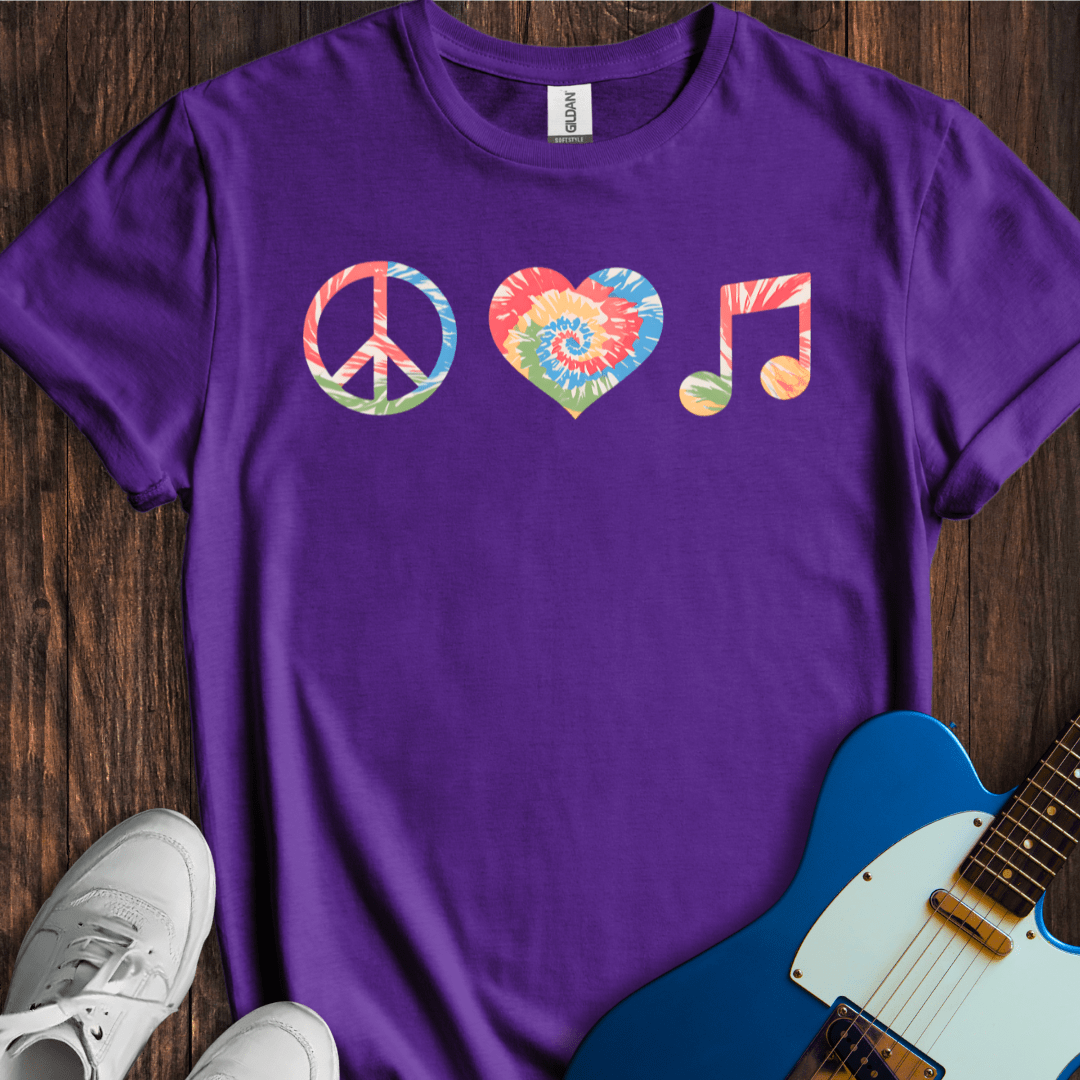 Peace, Love, Music T-Shirt