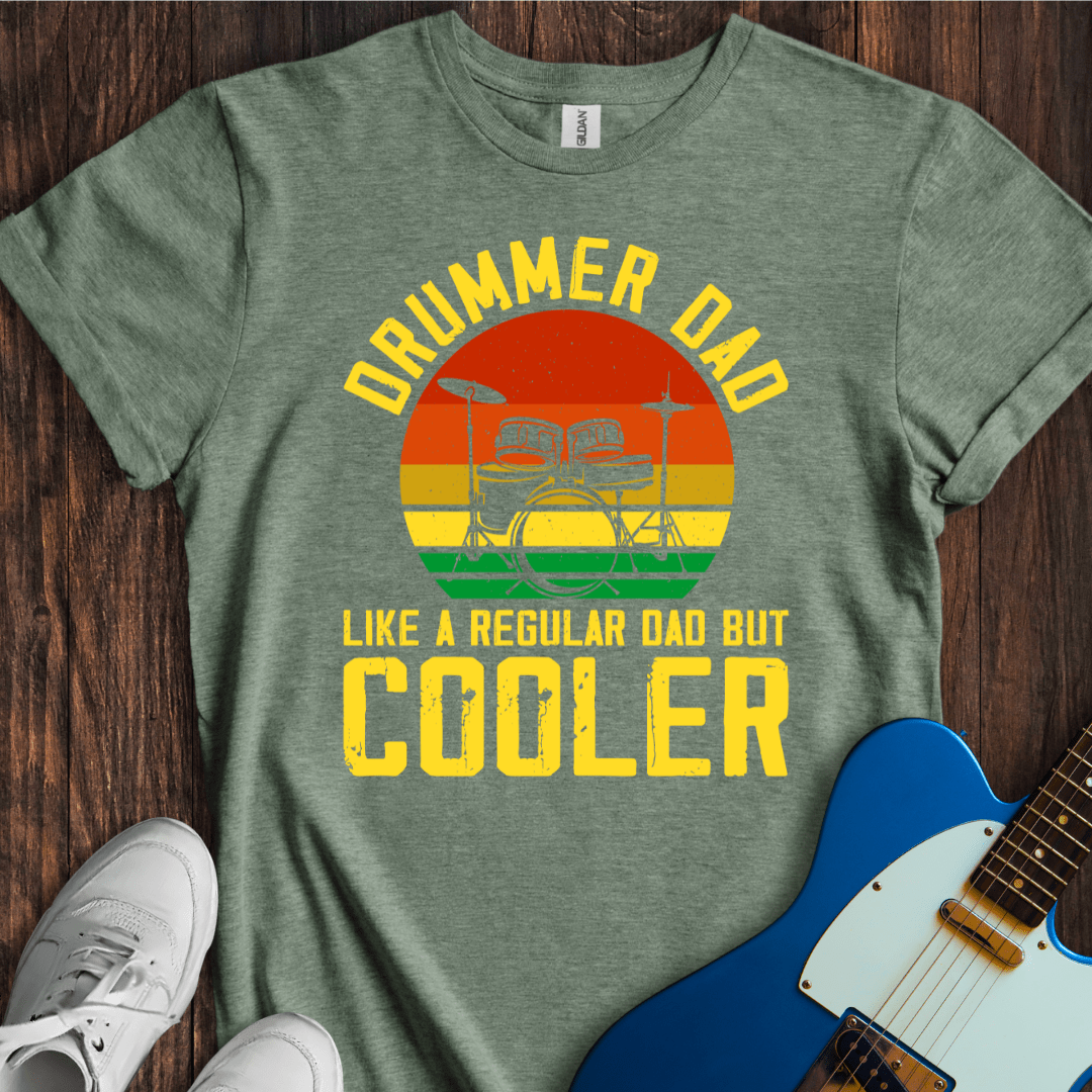 Drummer Dad T-Shirt