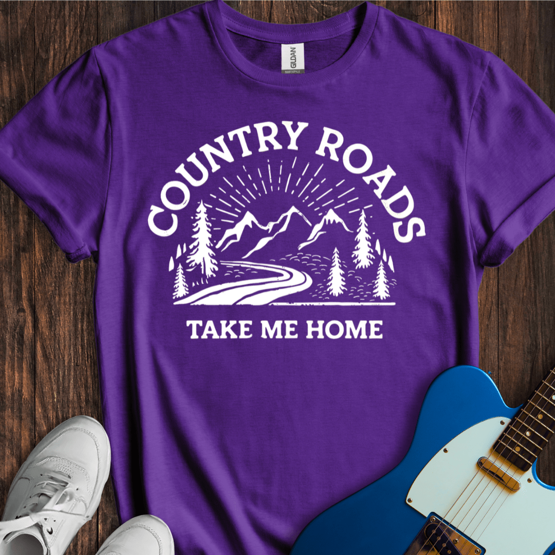 Country Roads, Take Me Home (II) T-Shirt