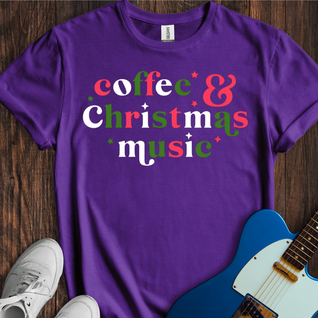 Coffee & Christmas Music (II) T-Shirt