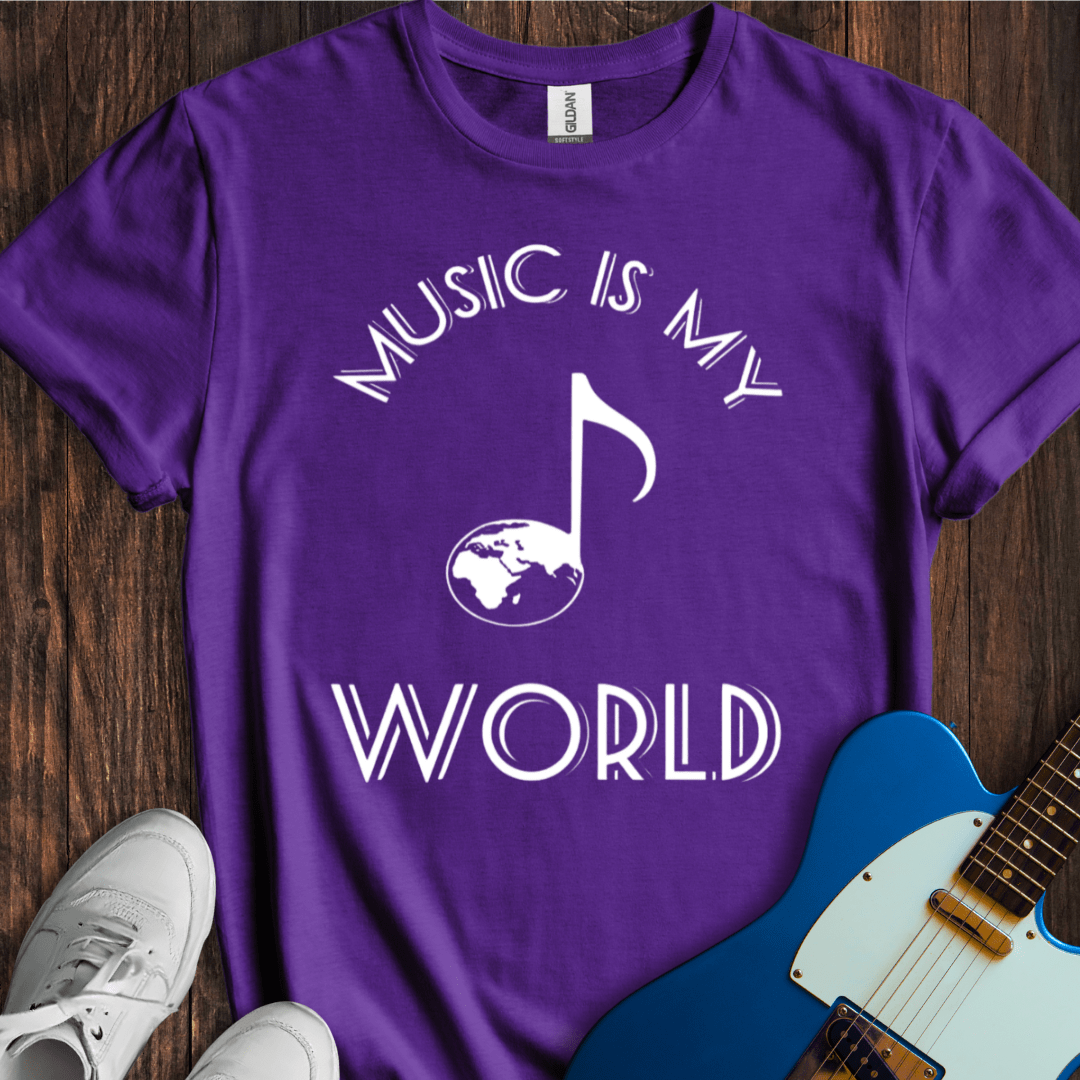 Music Is My World T-Shirt