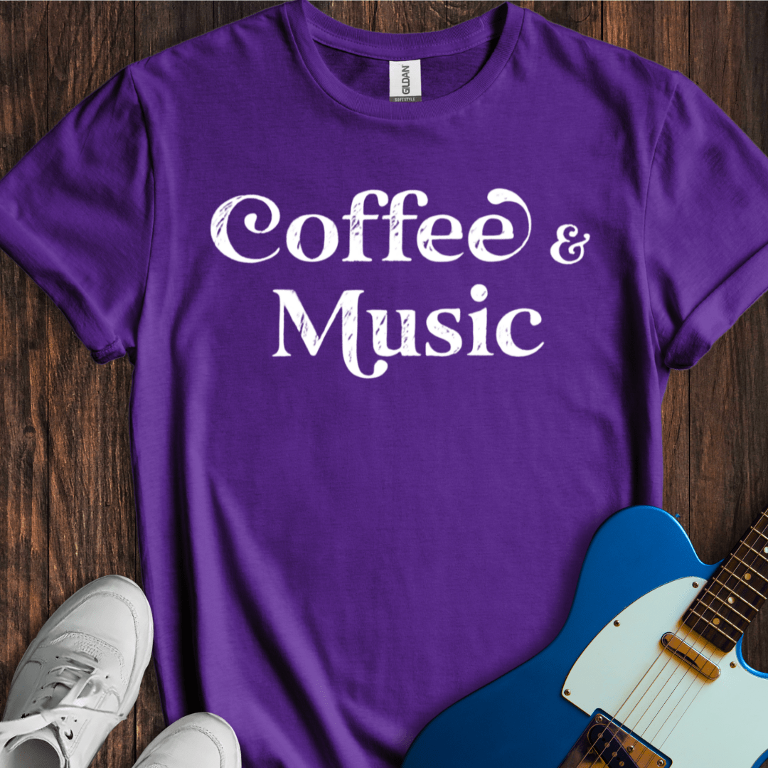 Coffee & Music (II) T-Shirt