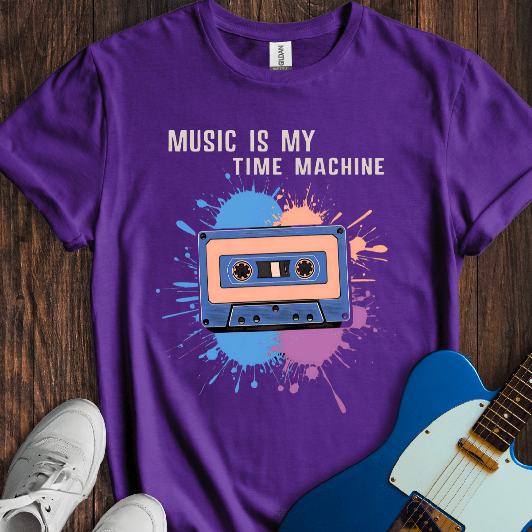 Music Is My Time Machine T-Shirt