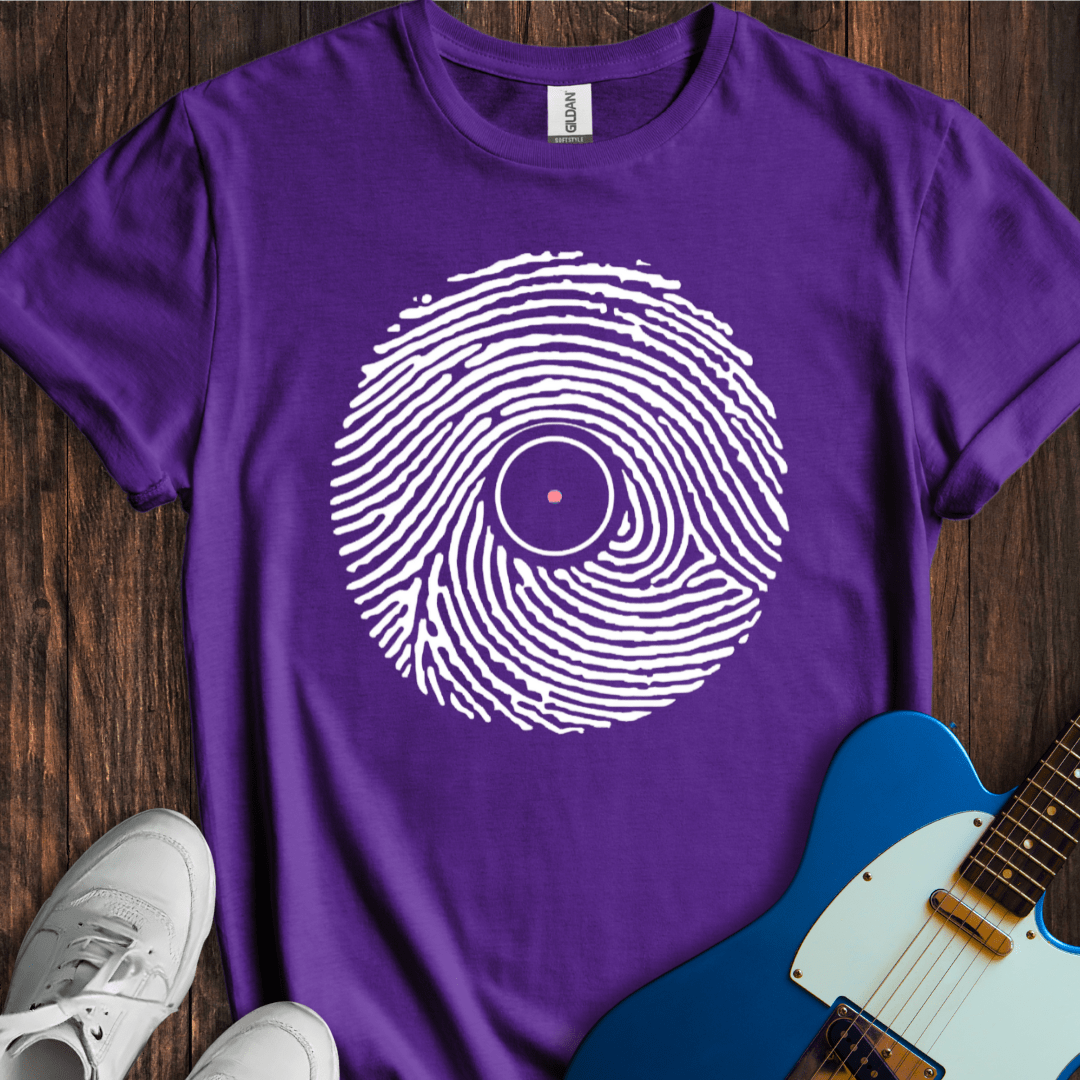 Record Print T-Shirt
