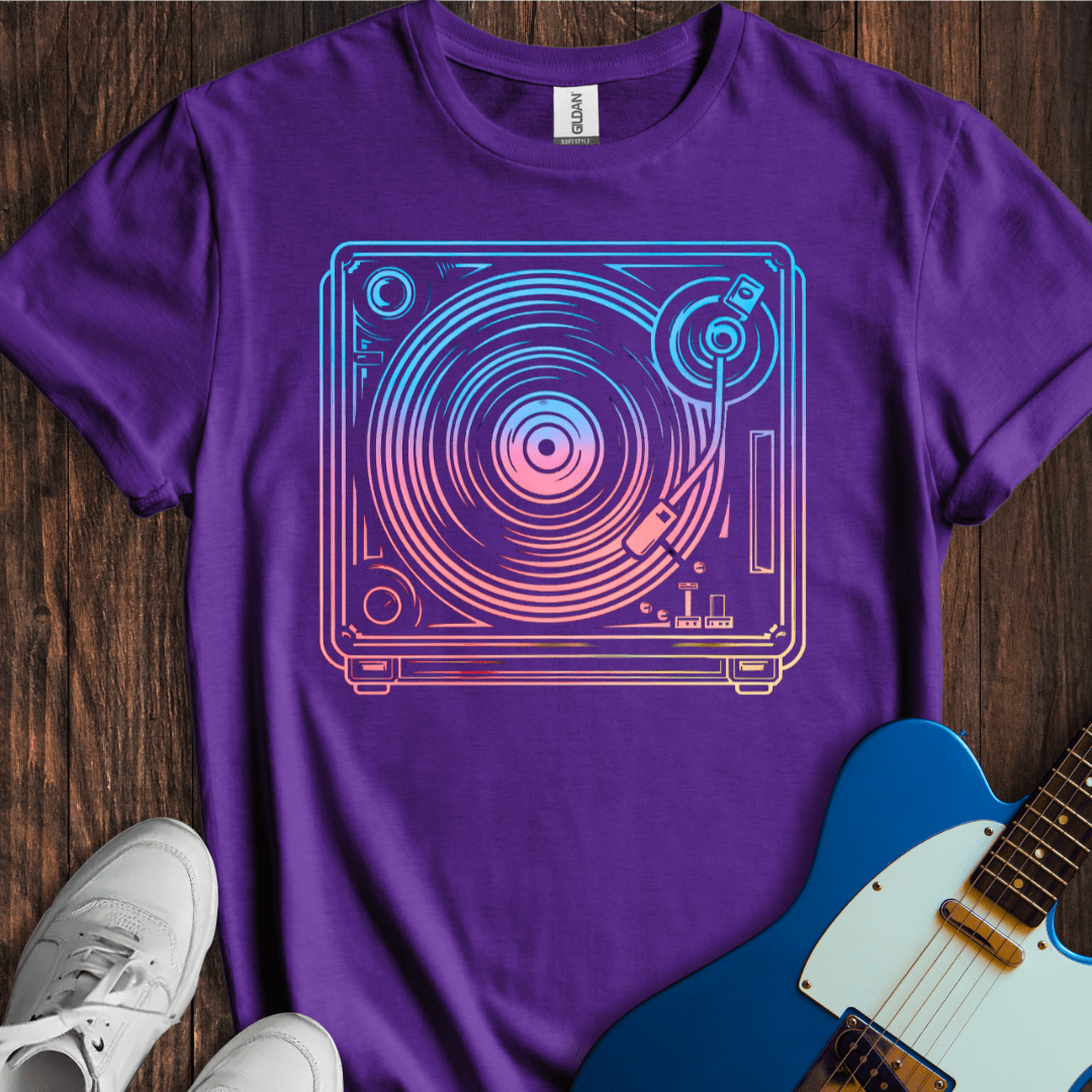 Retro Record Player T-Shirt