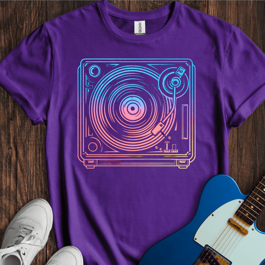 Retro Record Player T-Shirt