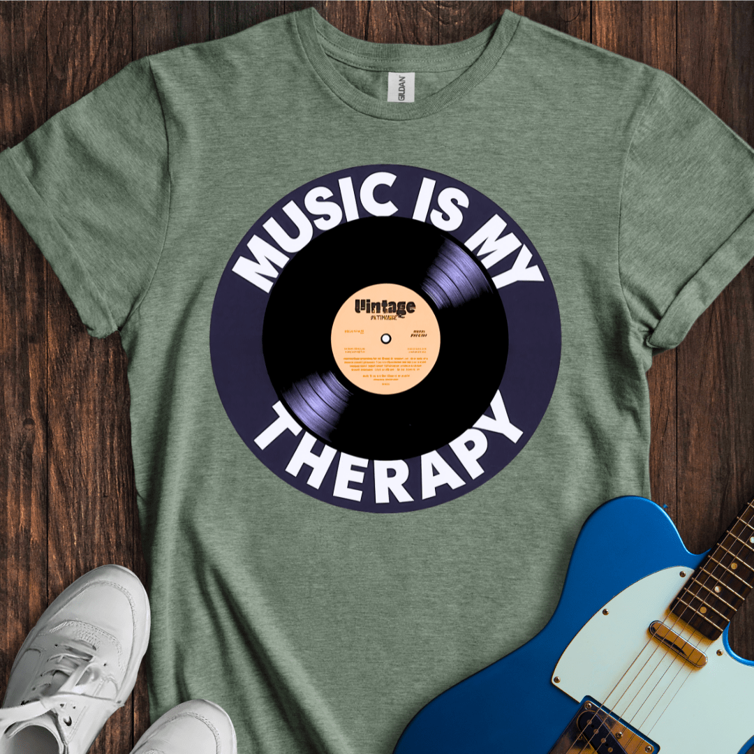 Music Is My Therapy (I) T-Shirt