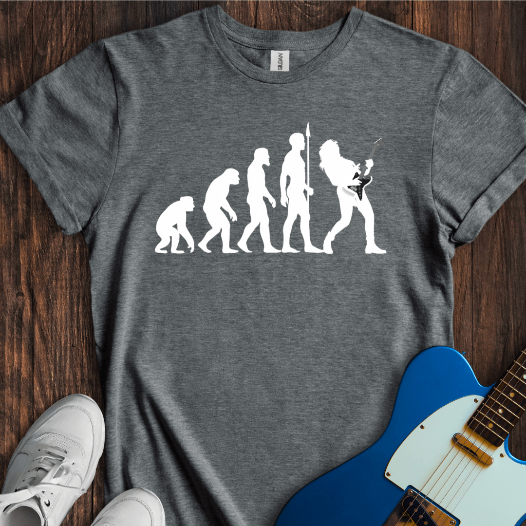 Evolution Of A Lead Guitarist (The Myth) T-Shirt