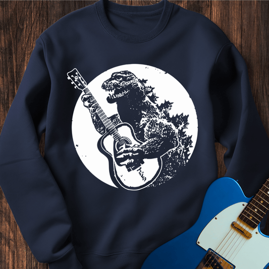 Godzilla Guitar Sweatshirt