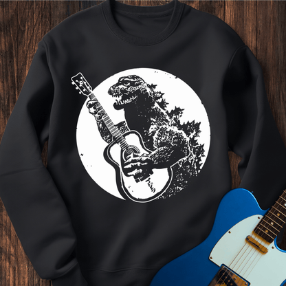 Godzilla Guitar Sweatshirt