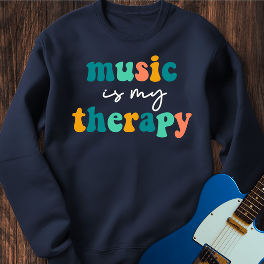 Music Is My Therapy (II) Sweatshirt