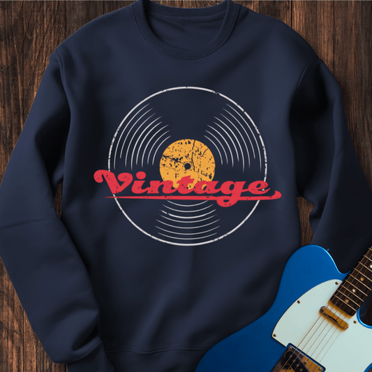 Vintage Record Sweatshirt