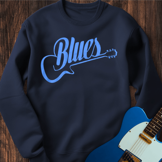Blues Guitar Sweatshirt