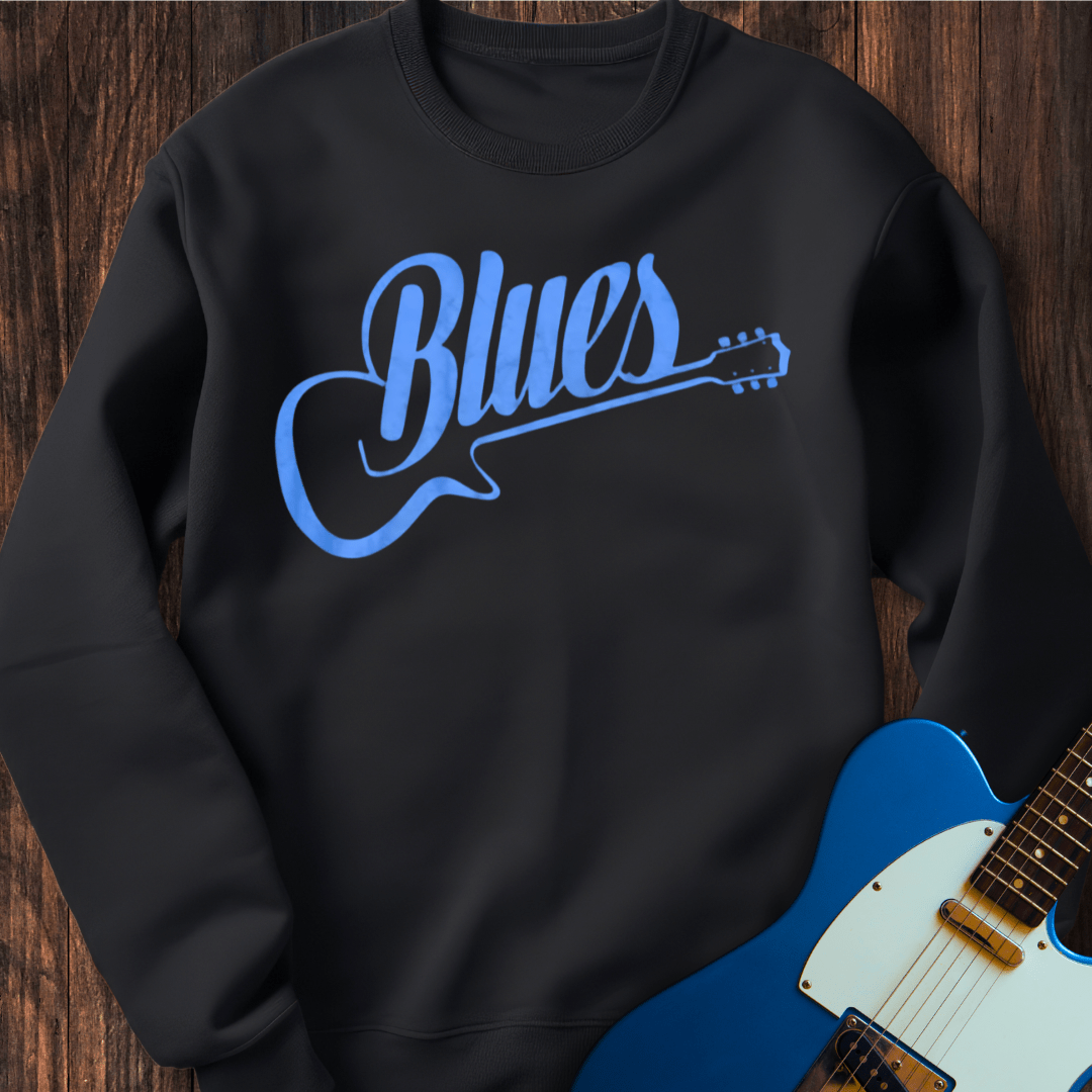 Blues Guitar Sweatshirt