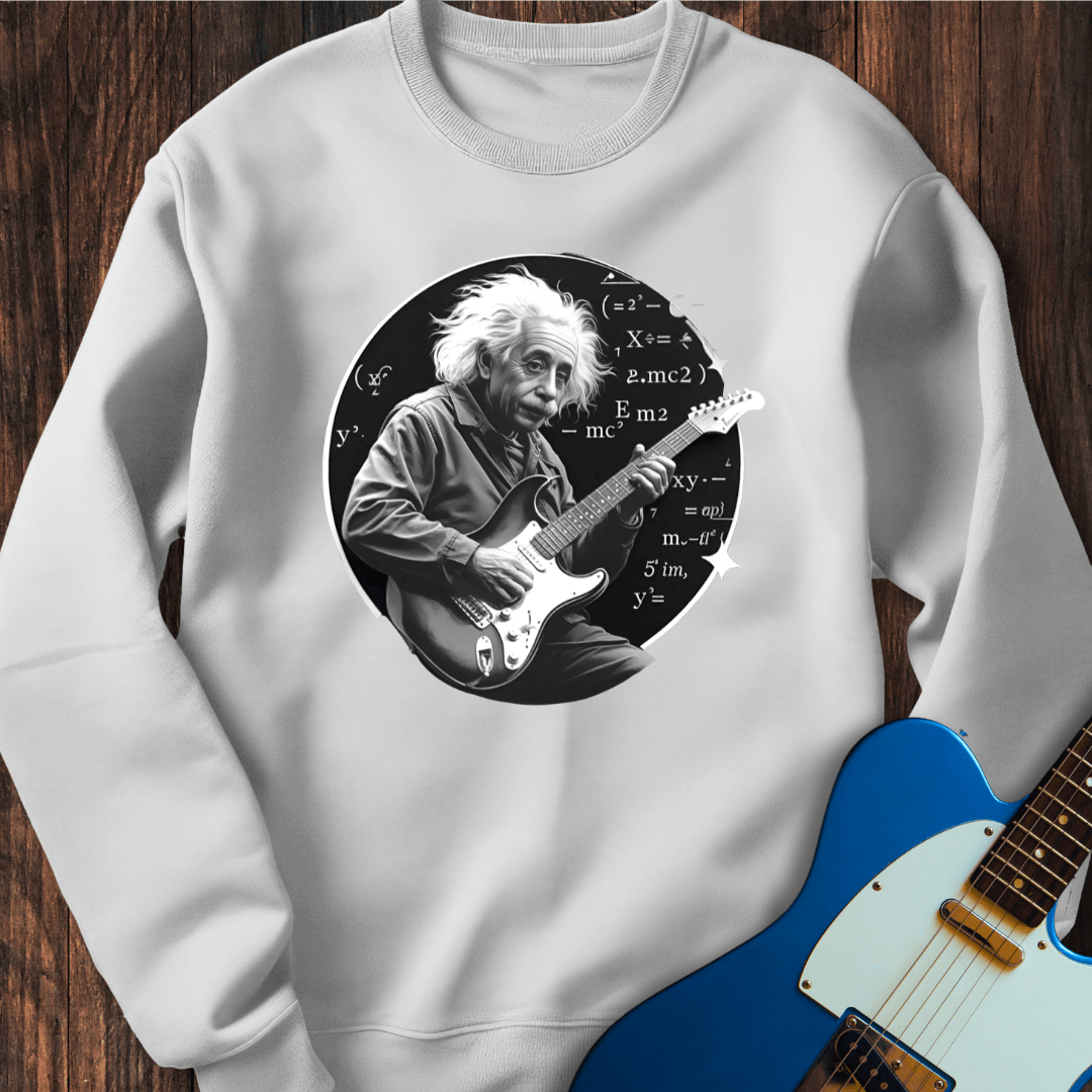 Albert Einstein Rocks Sweatshirt