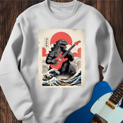 Godzilla Strums Sweatshirt