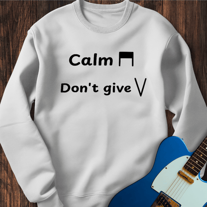 Bowing Instructions For Life Sweatshirt
