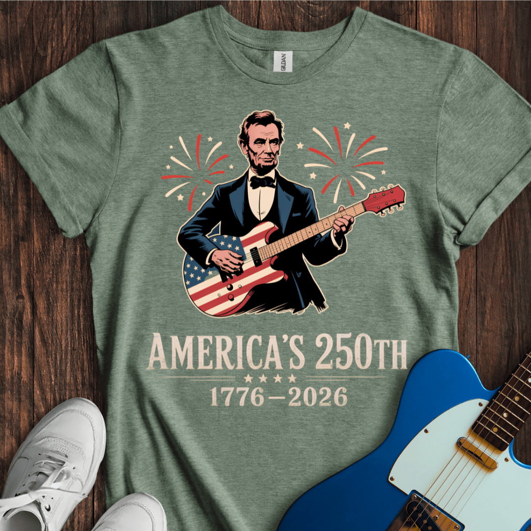 Lincoln Rocks 250th (II) T-Shirt
