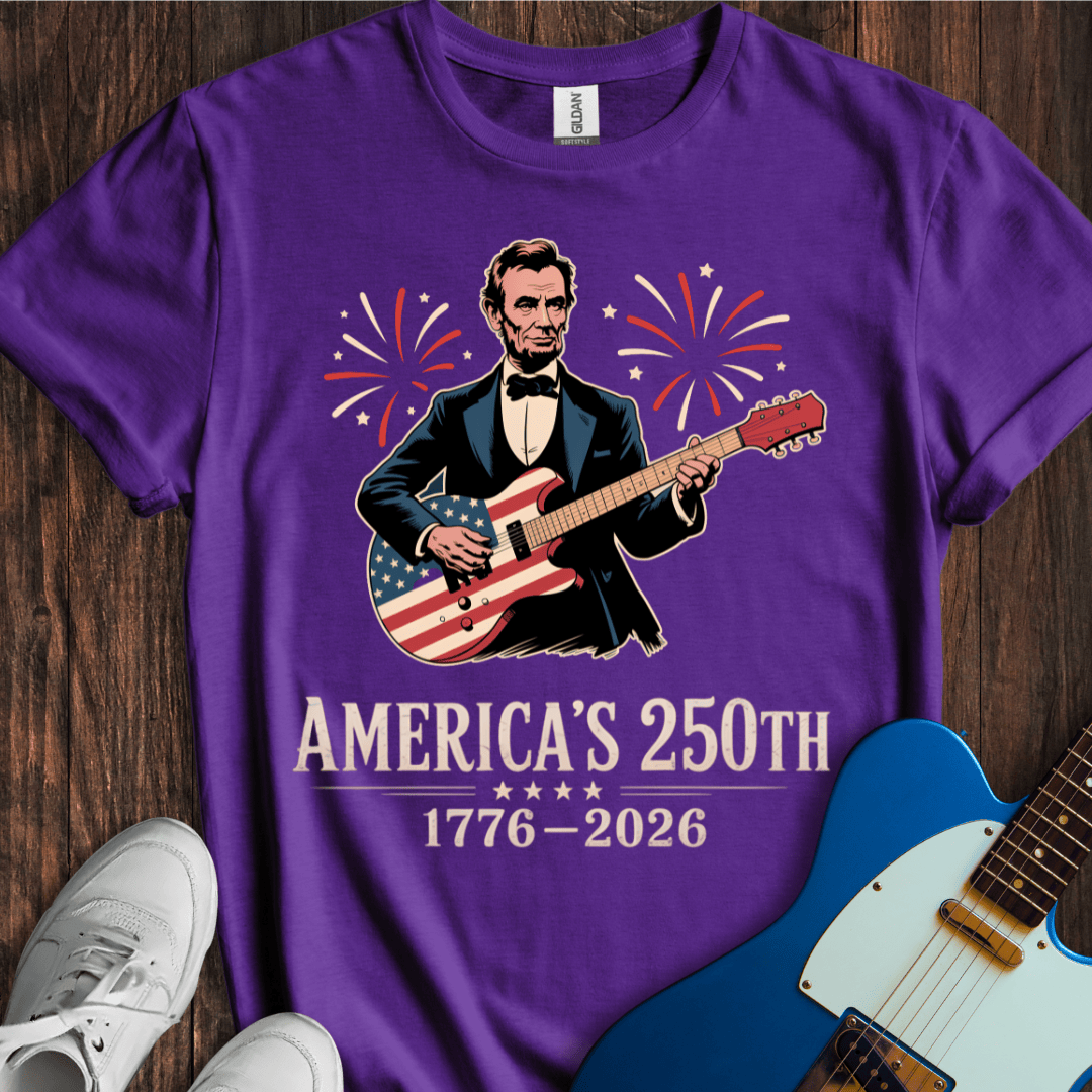 Lincoln Rocks 250th (II) T-Shirt