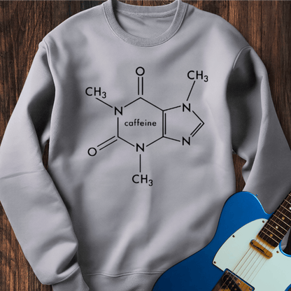 Caffeine Molecule Sweatshirt