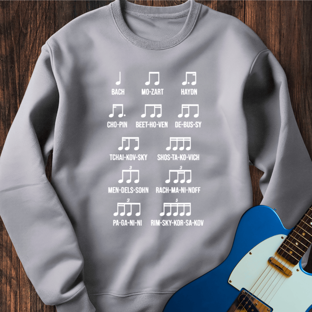 Composer Names Sweatshirt