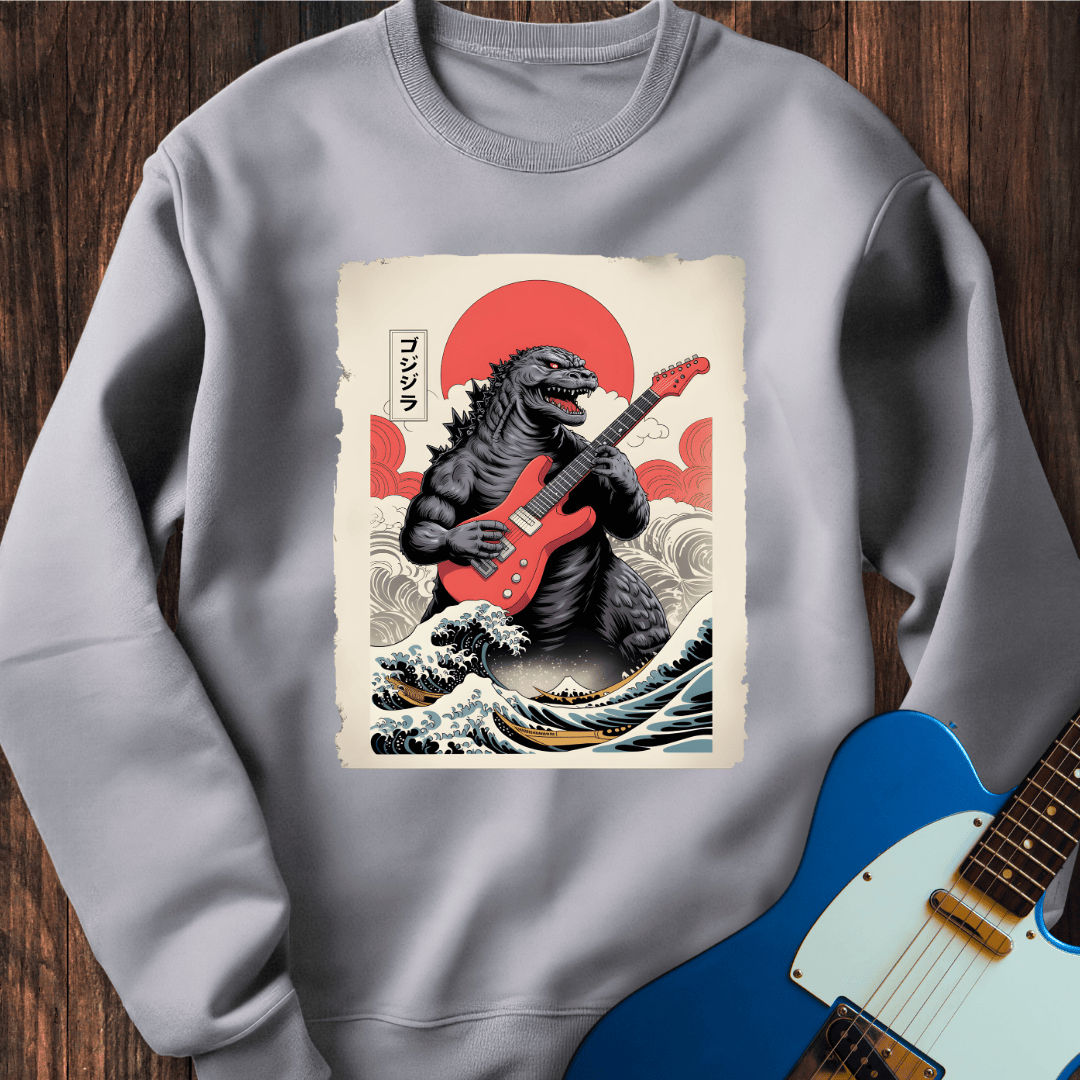 Godzilla Strums Sweatshirt