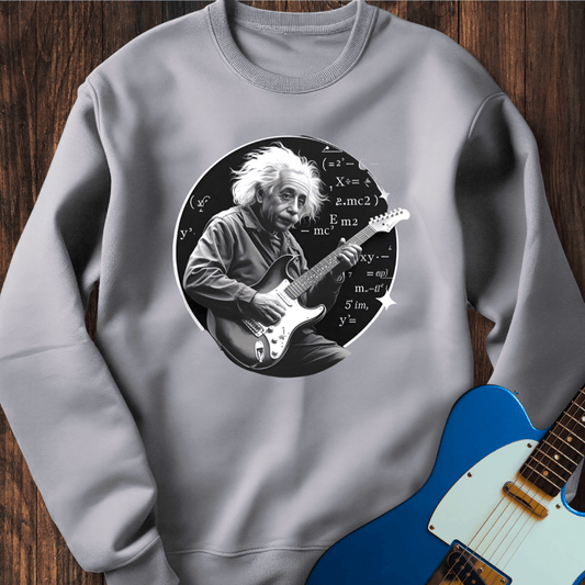 Albert Einstein Rocks Sweatshirt