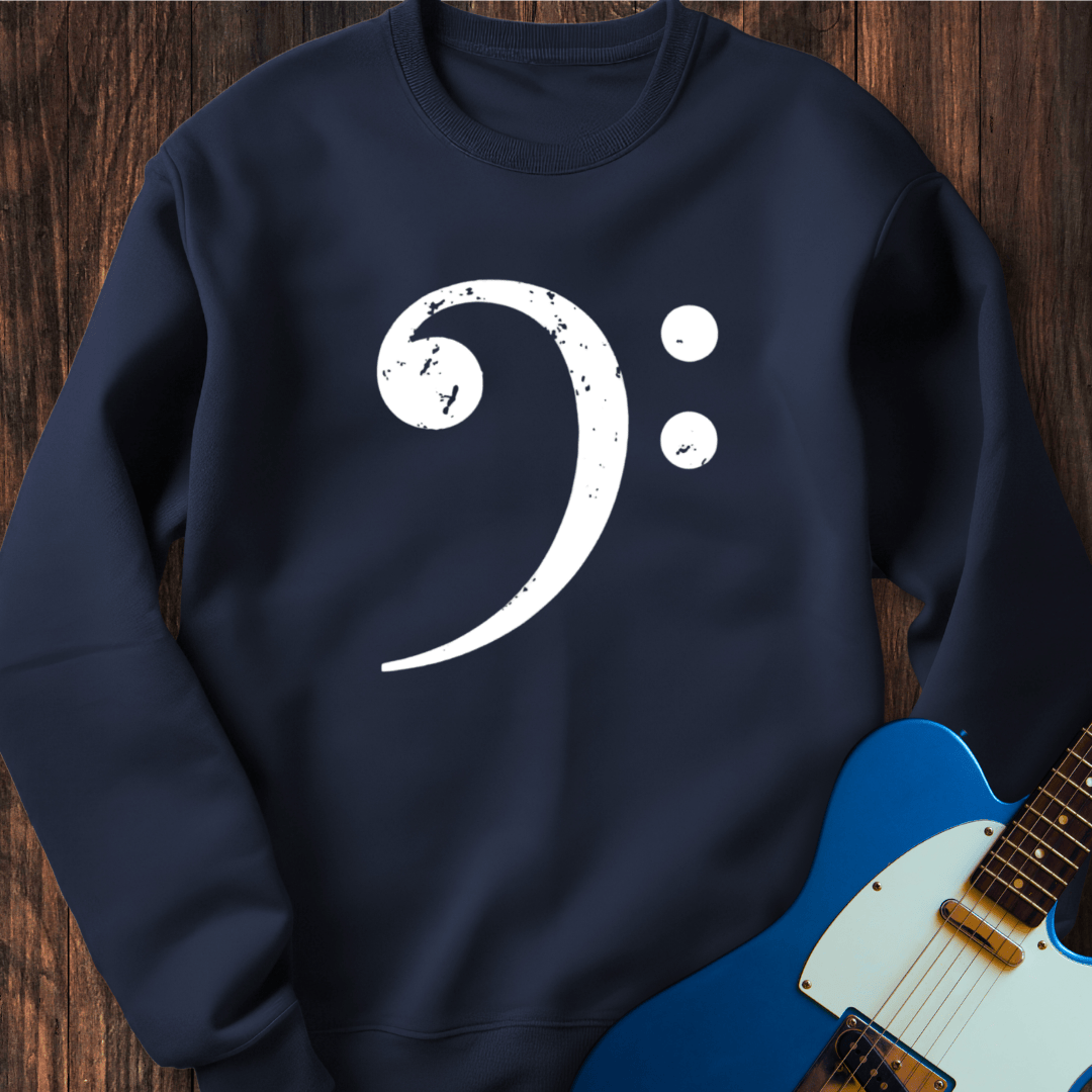 Deep Cuts Bass Clef Sweatshirt