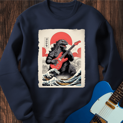 Godzilla Strums Sweatshirt