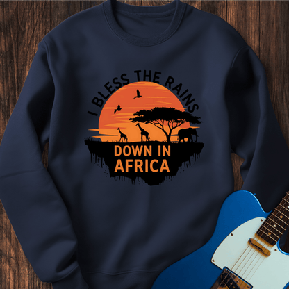 The Rains In Africa (I) Sweatshirt