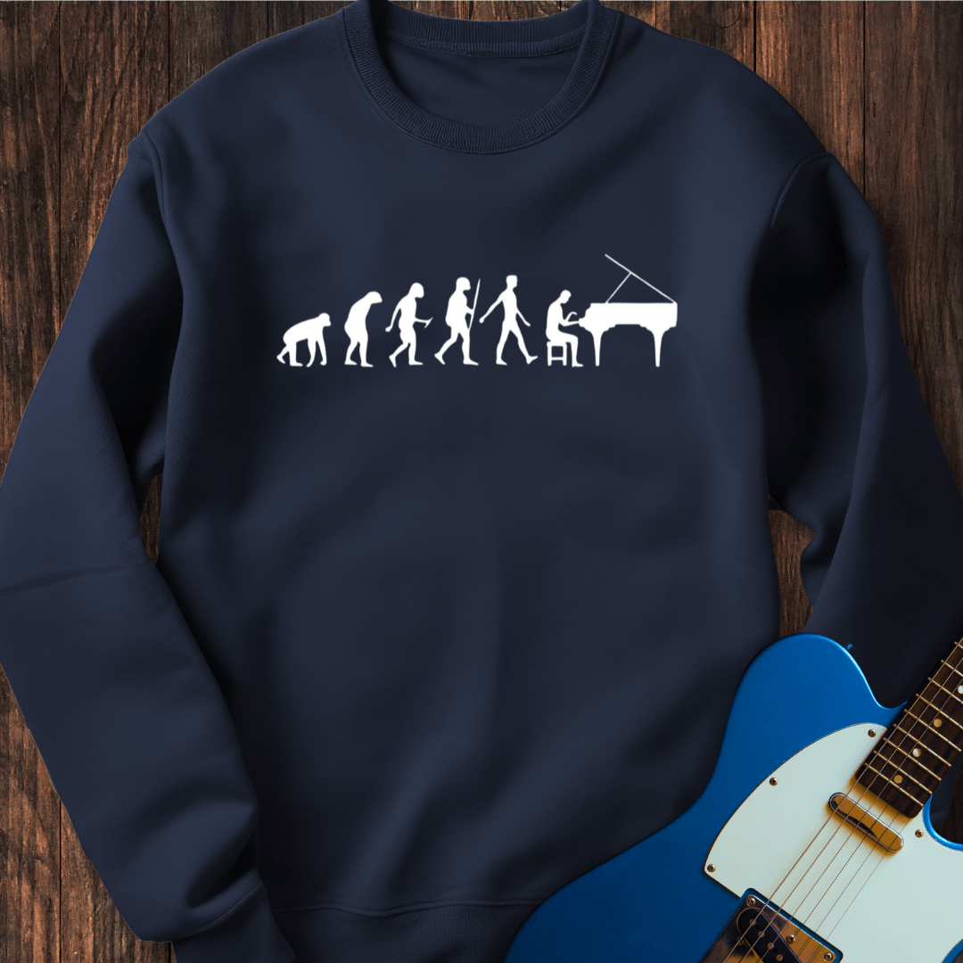 Evolution Of A Pianist Sweatshirt