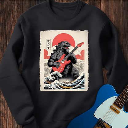 Godzilla Strums Sweatshirt