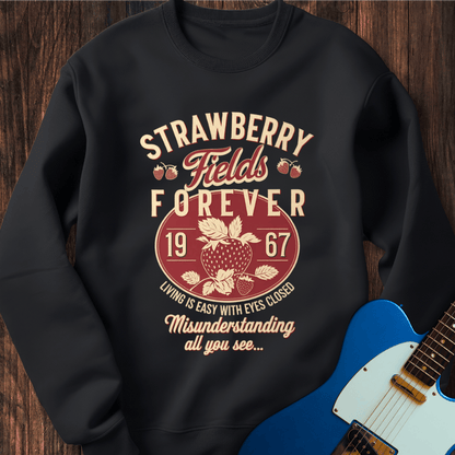 Strawberry Fields Forever Retro Sweatshirt