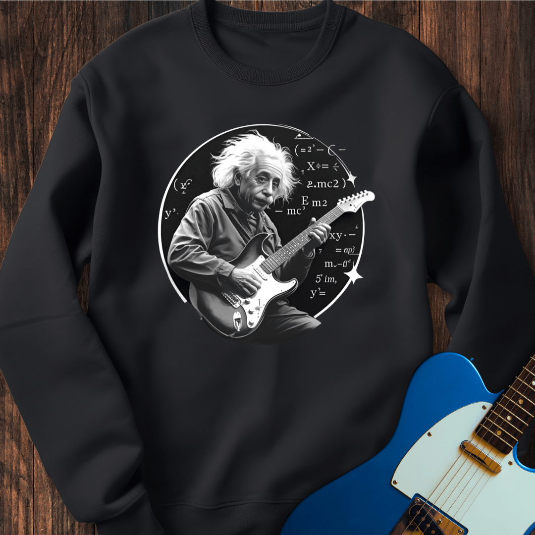 Albert Einstein Rocks Sweatshirt