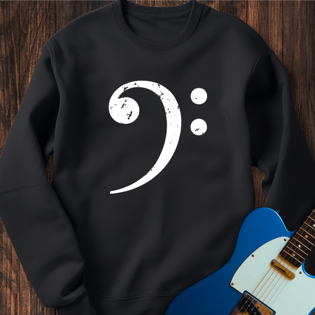 Deep Cuts Bass Clef Sweatshirt
