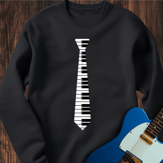 Piano Tie Sweatshirt