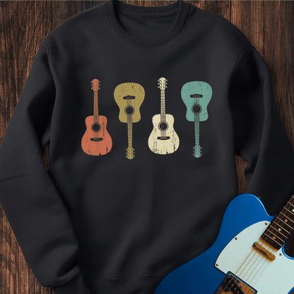 Retro Guitars Sweatshirt