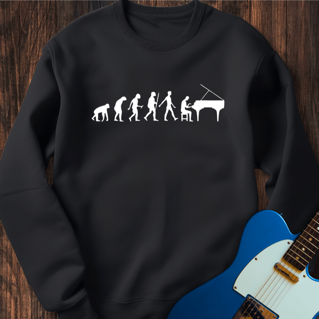 Evolution Of A Pianist Sweatshirt