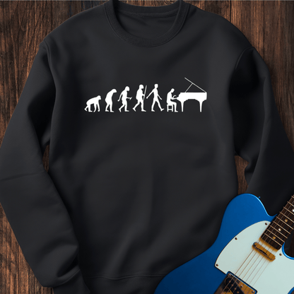 Evolution Of A Pianist Sweatshirt