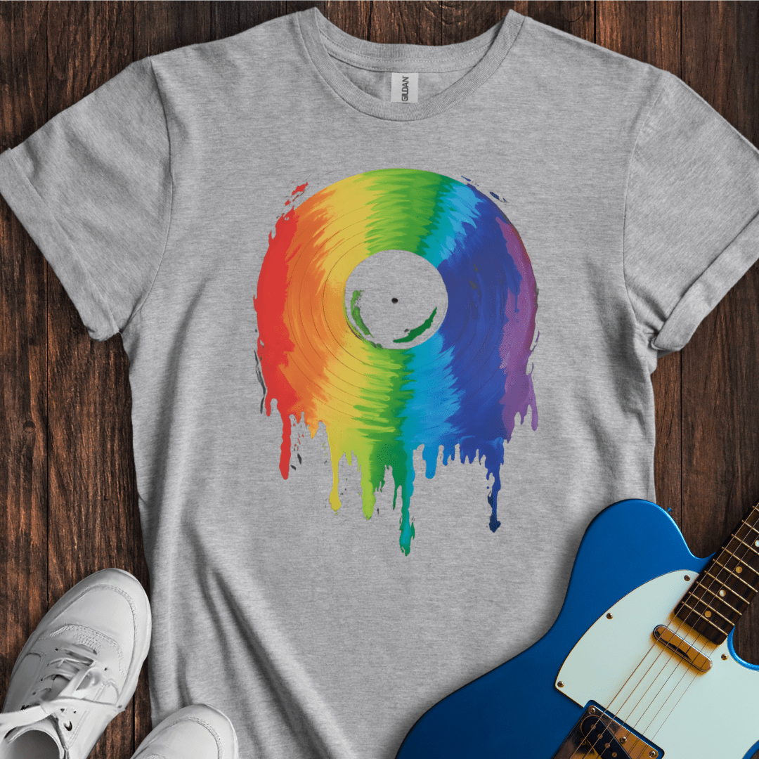 Melting Record T-Shirt