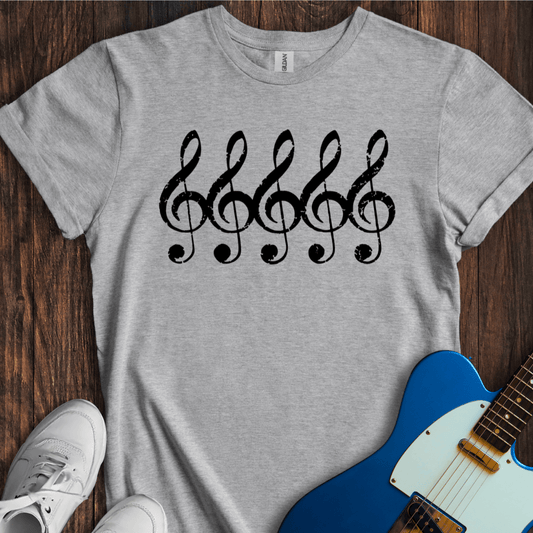 Treble Time (II) T-Shirt