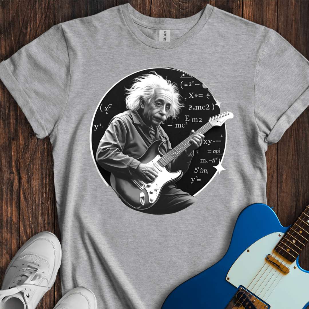 Albert Einstein Rocks T-Shirt