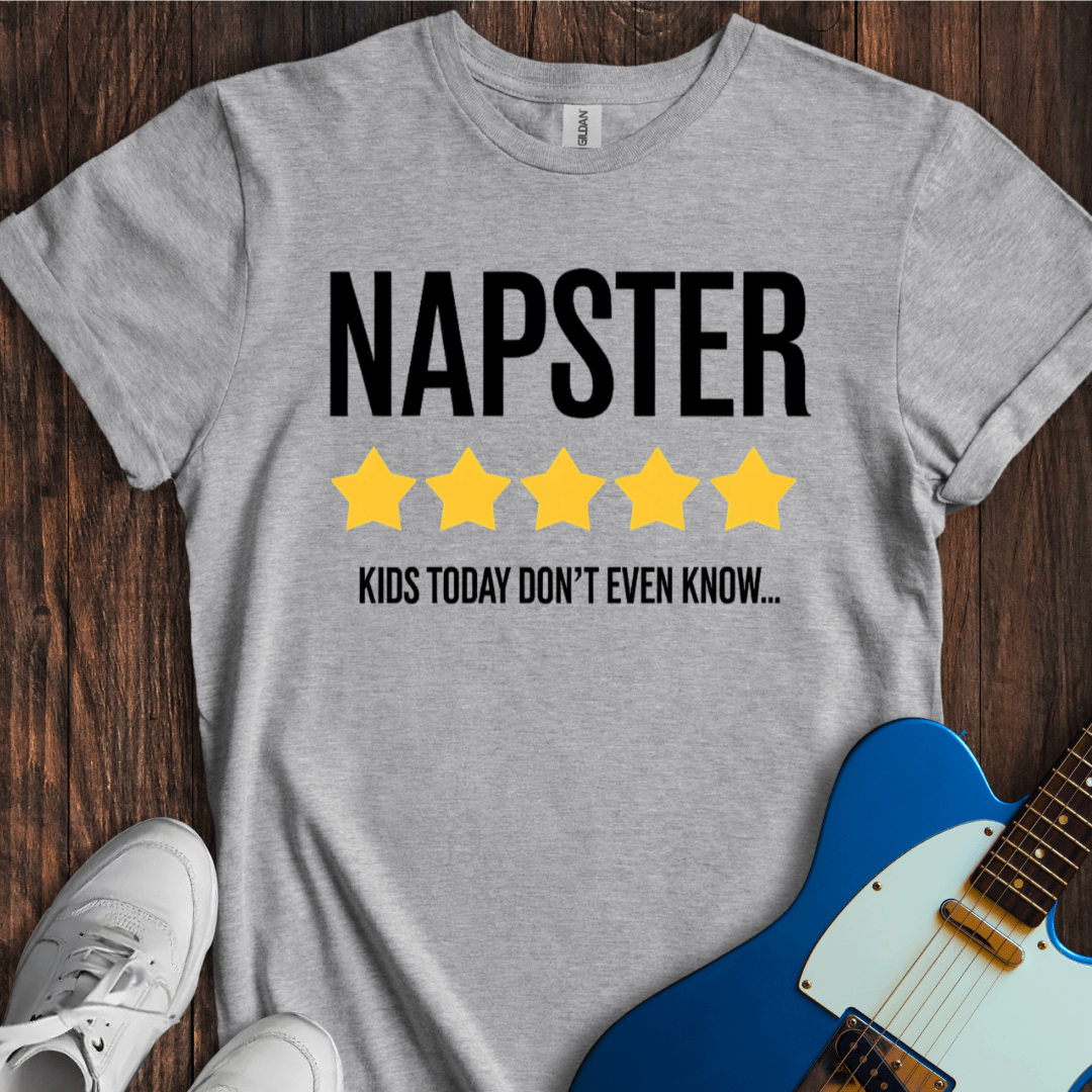 Napster (RIP) Five Stars T-Shirt