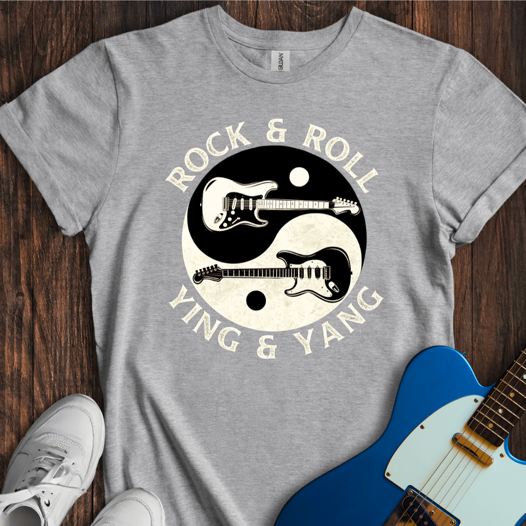 Rock & Roll, Ying & Yang T-Shirt