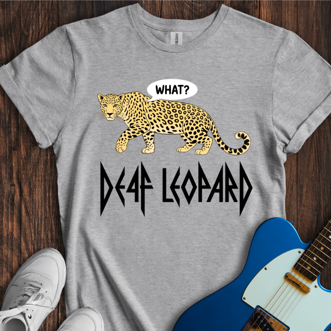 Deaf Leopard T-Shirt