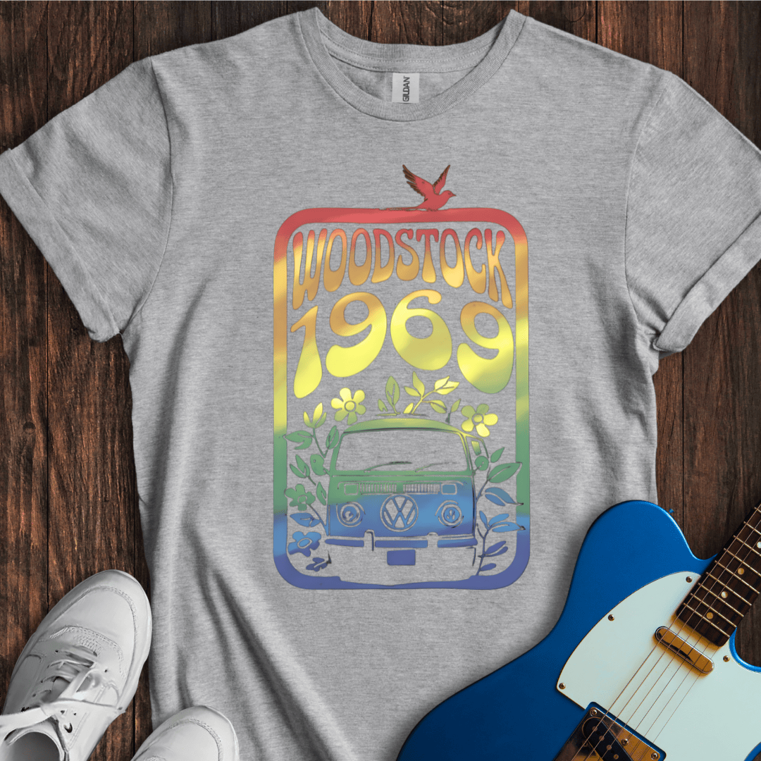 Woodstock 1969 (Rainbow) T-Shirt