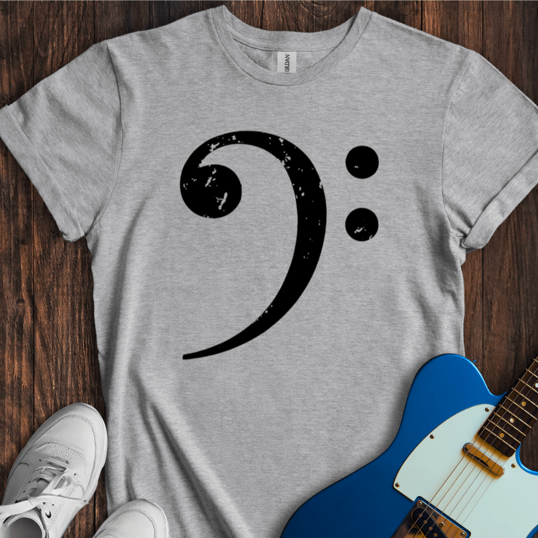Deep Cuts Bass Clef T-Shirt